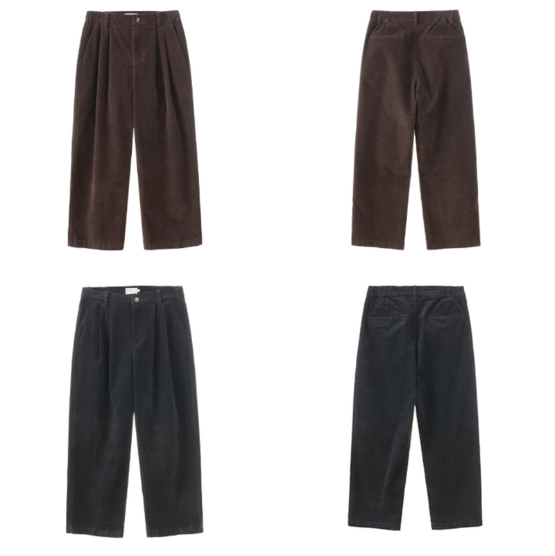 【320G】コーデュロイ corduroy straight pants   N4724