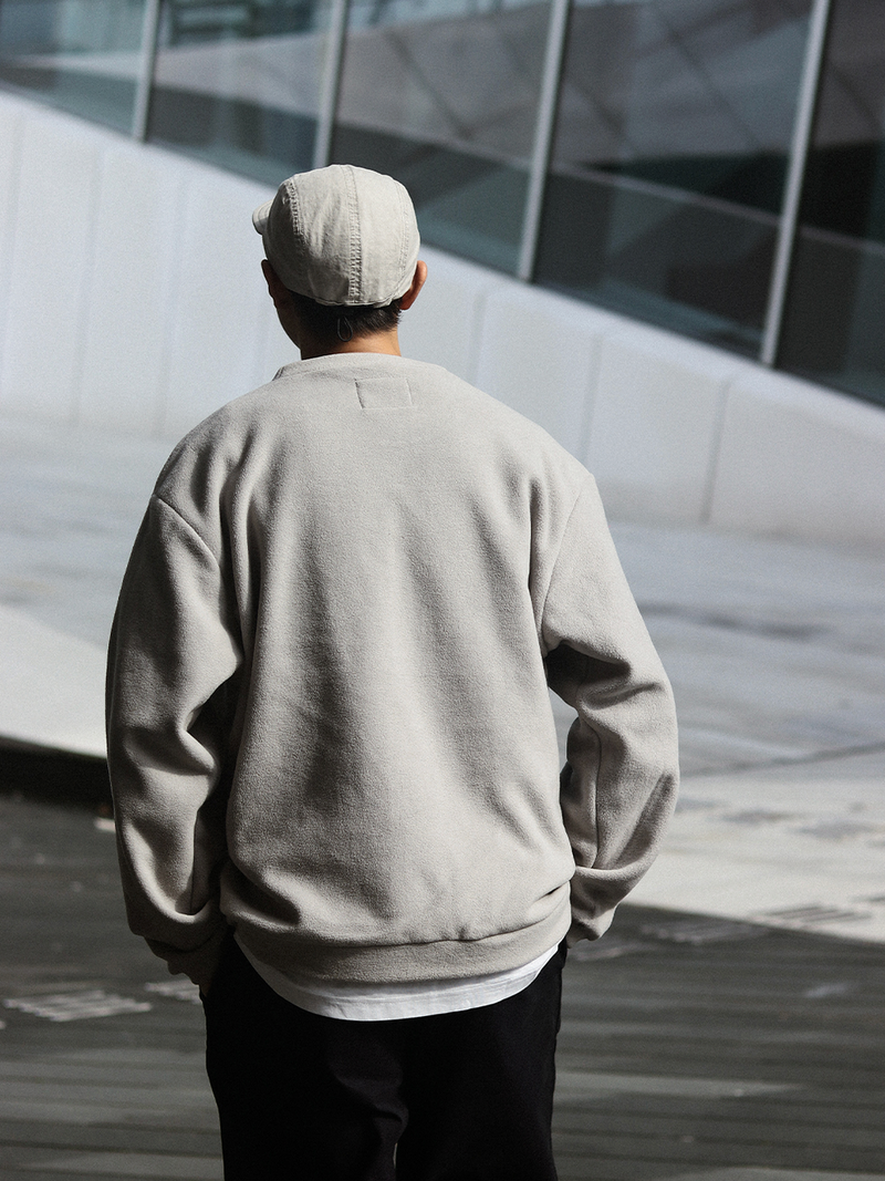 300G【両面フリース】front pocket sweatshirt   N4730