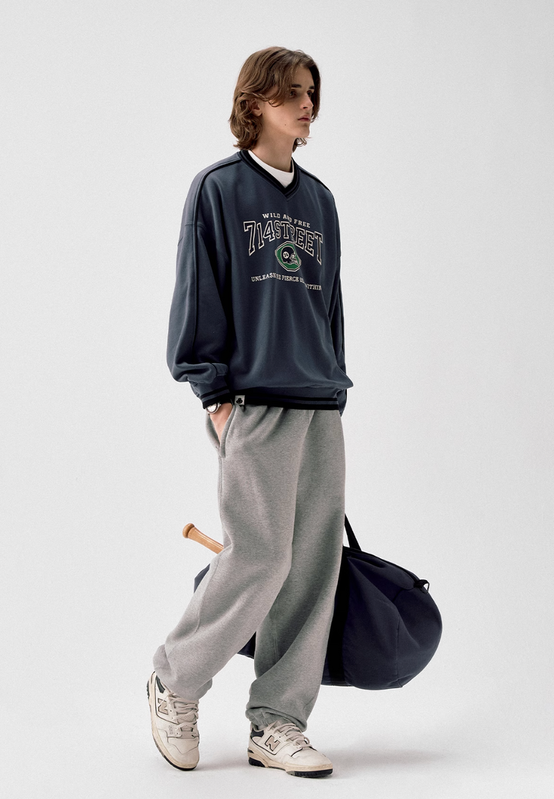 【390G】college football sweatshirt   N4813