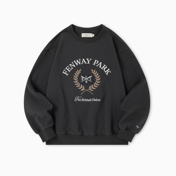 【500G】retro patch sweatshirt   N4834