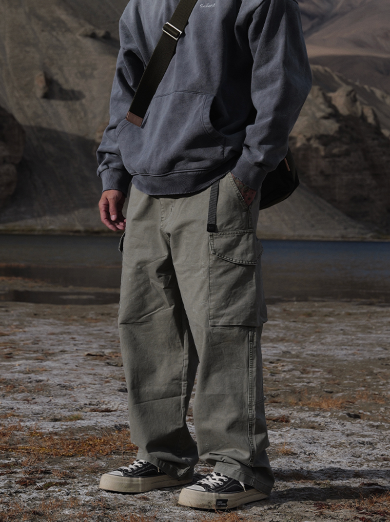 paint cargo pants   N4845