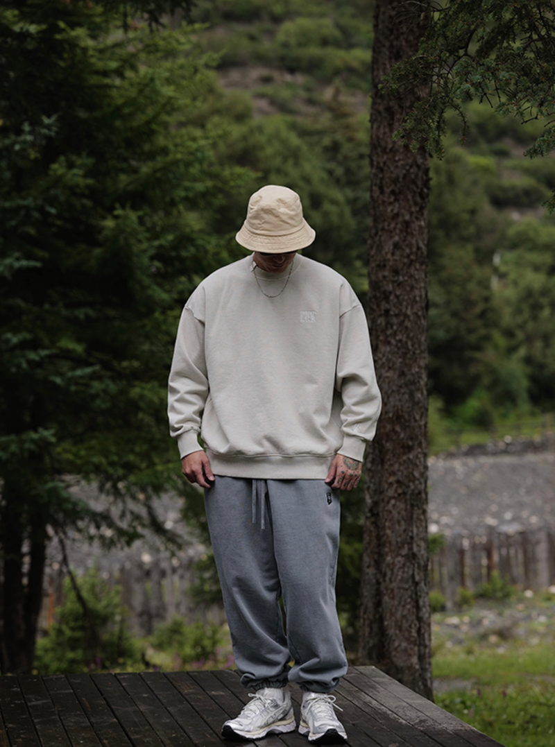 【500G】ribbed sweatpants   N4849