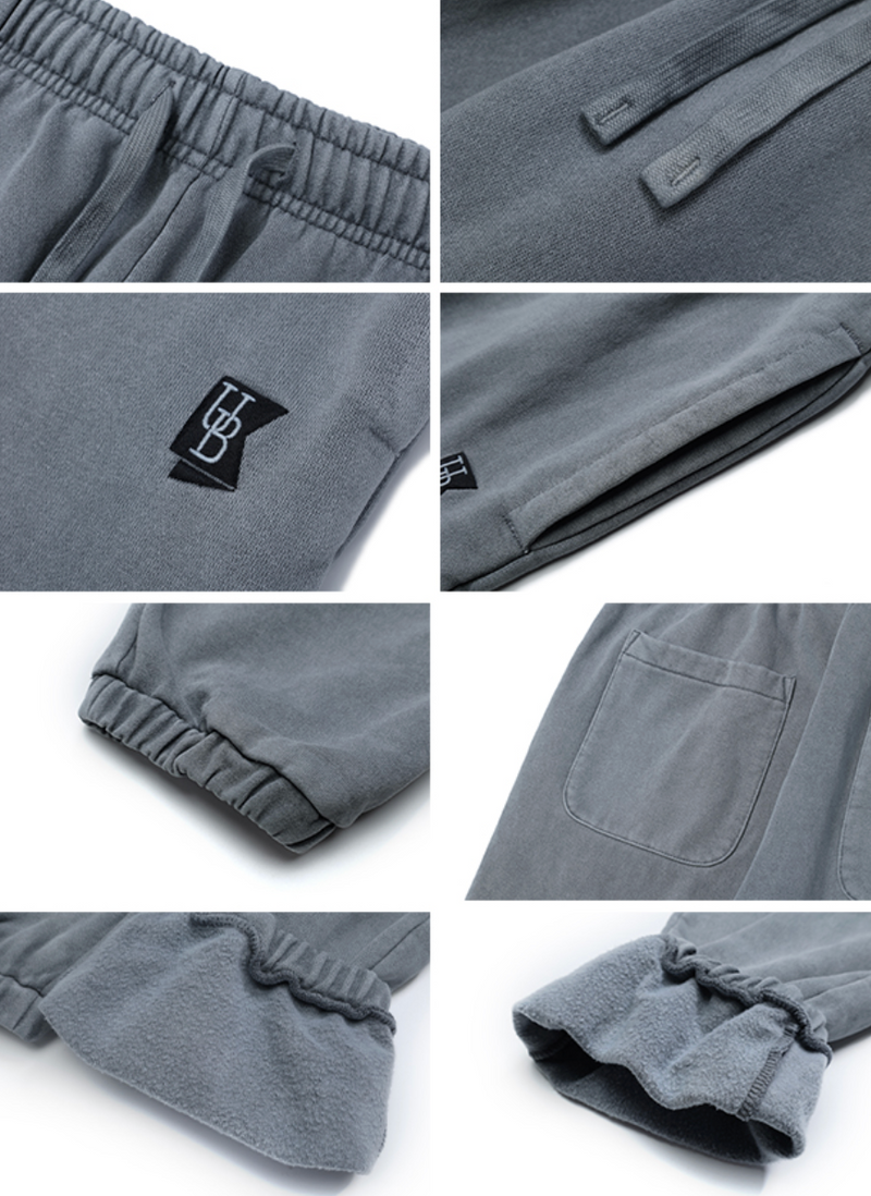 【500G】ribbed sweatpants   N4849