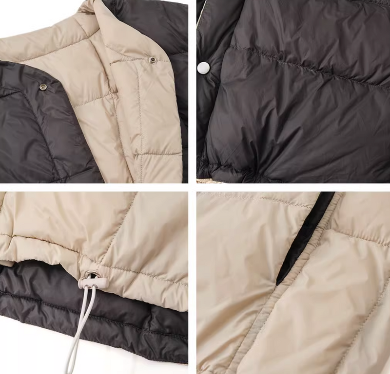 【両面着用可】Reversible lightweight down jacket   N4859