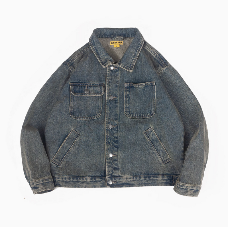 【12OZ】work denim jacket   N4866