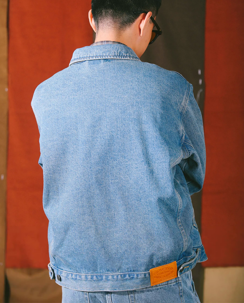 【12OZ】work denim jacket   N4866