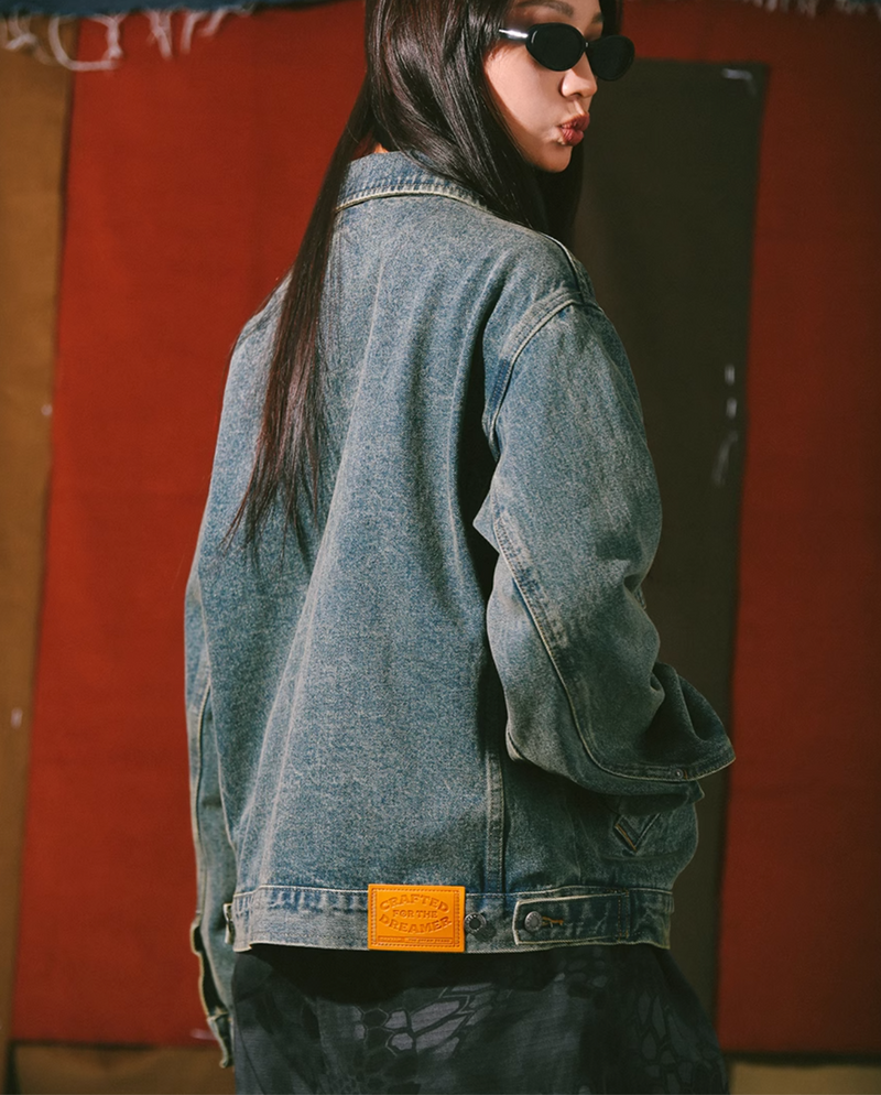 【12OZ】work denim jacket   N4866