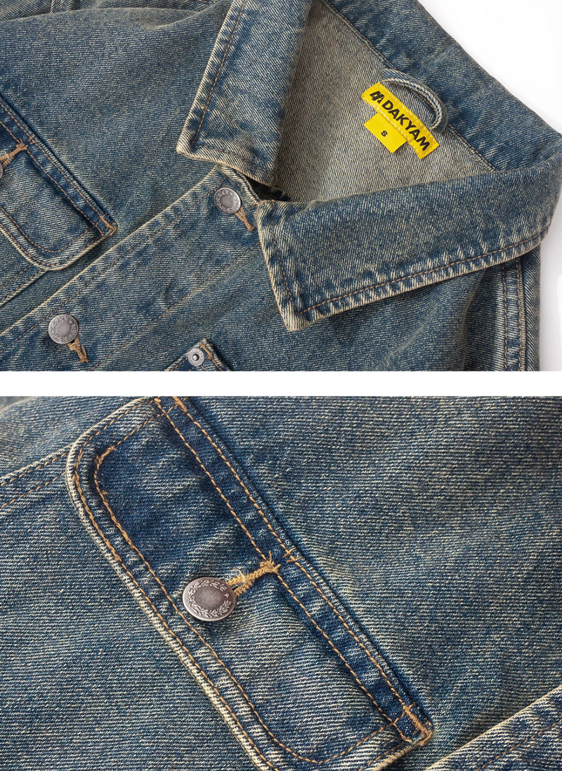 【12OZ】work denim jacket   N4866