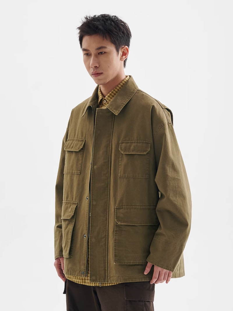 Retro Cargo Jacket N4910