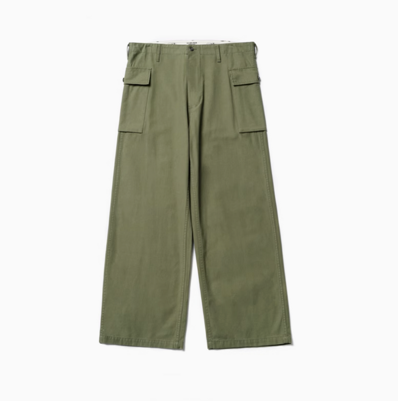 green straight  P43 cargo pants   N4993