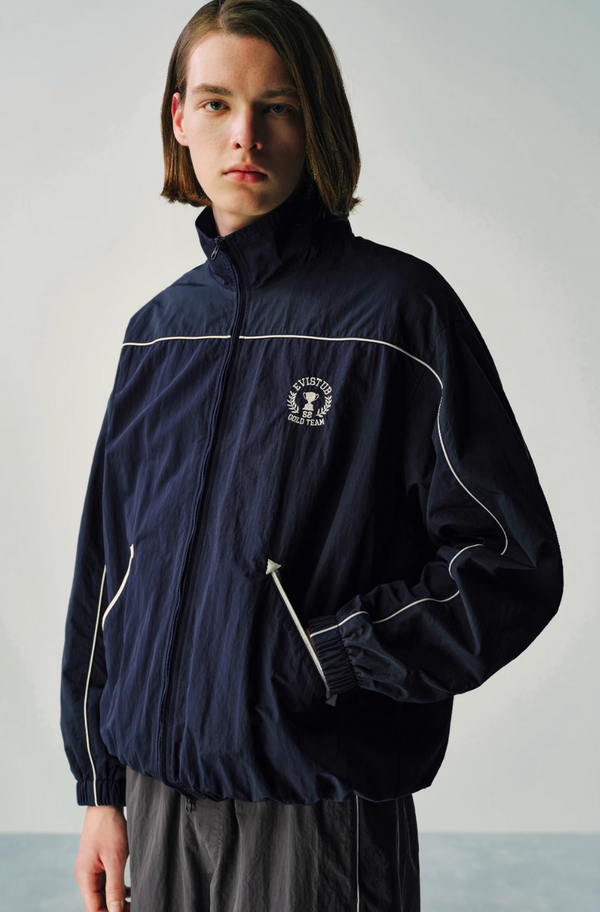 nylon track jacket   N5010