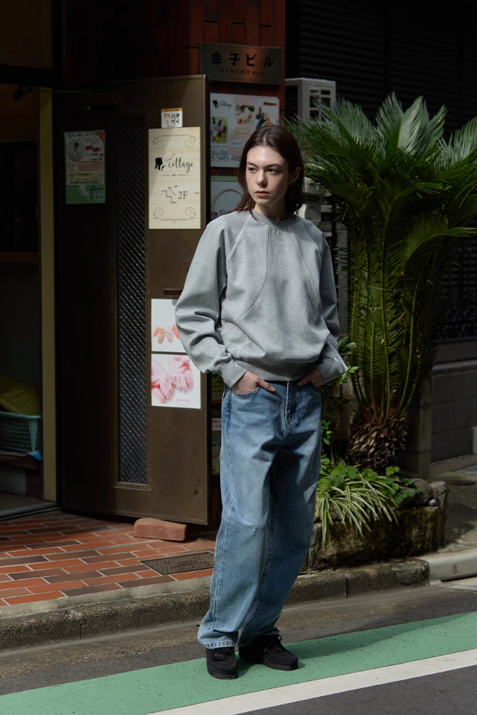 【430G】round neck sweatshirt   N5026