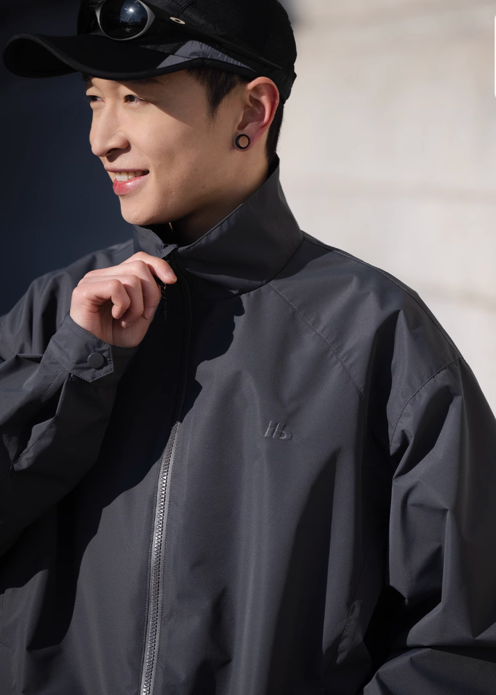 waterproof stand collar jacket N5062