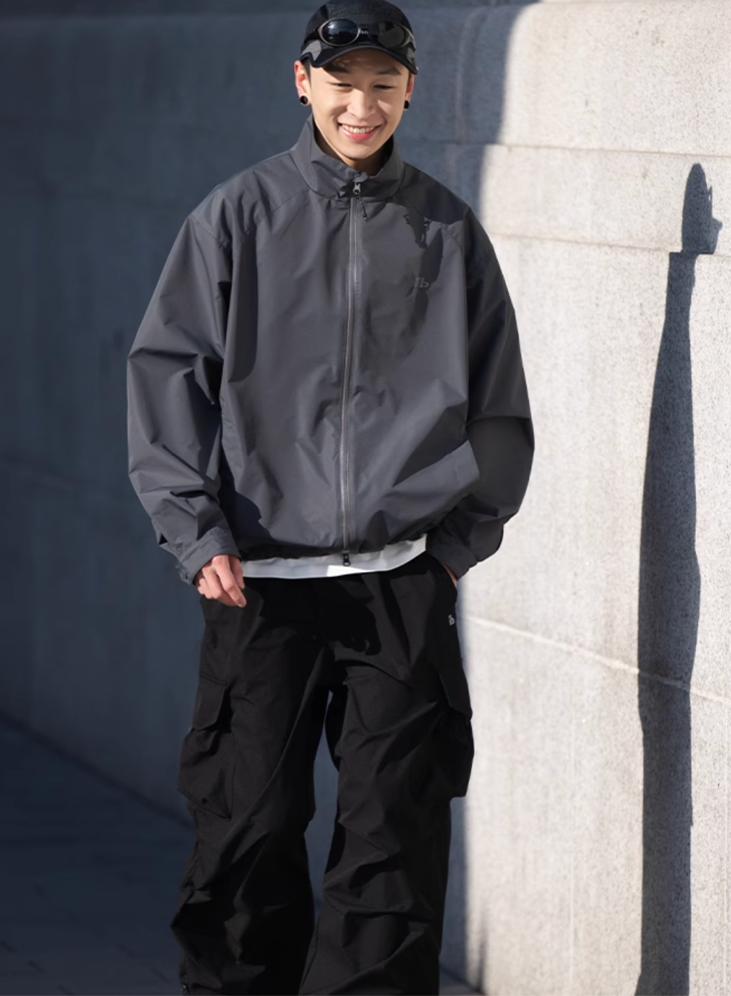waterproof stand collar jacket N5062