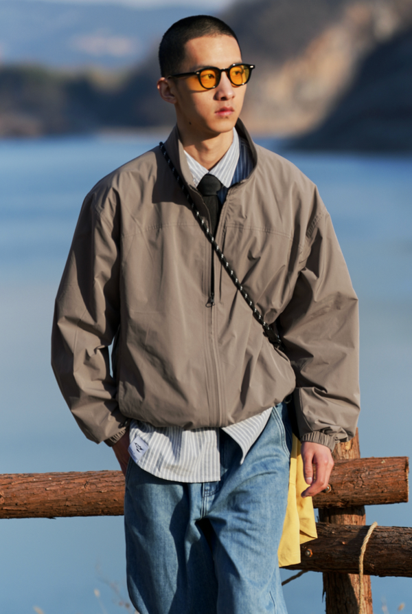 waterproof stand collar jacket N5098