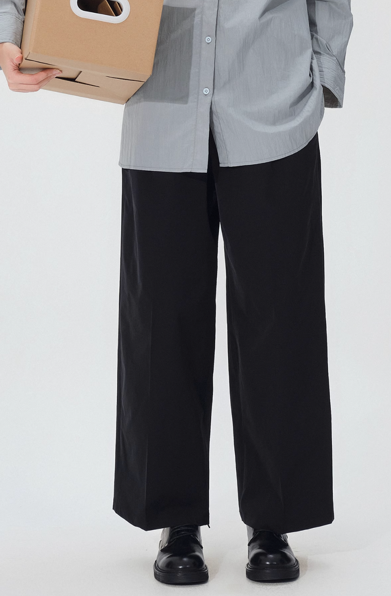 【SOLOTEX繊維】straight belt pants   N5128