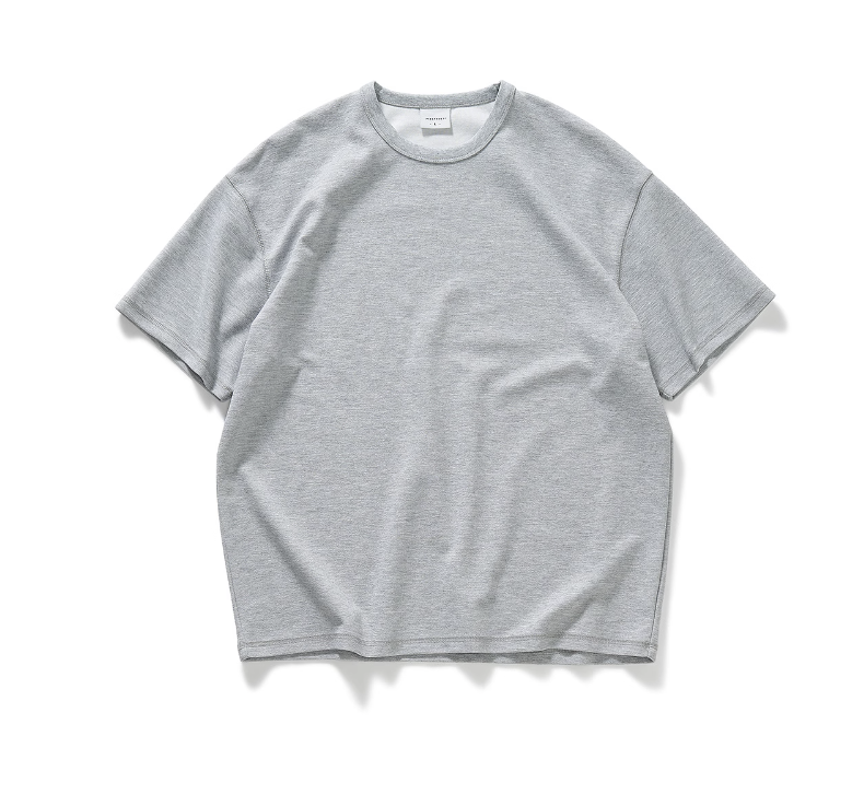 【280G】textured t-shirt   N5132