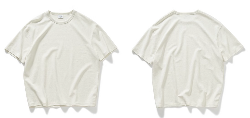 【280G】textured t-shirt   N5132