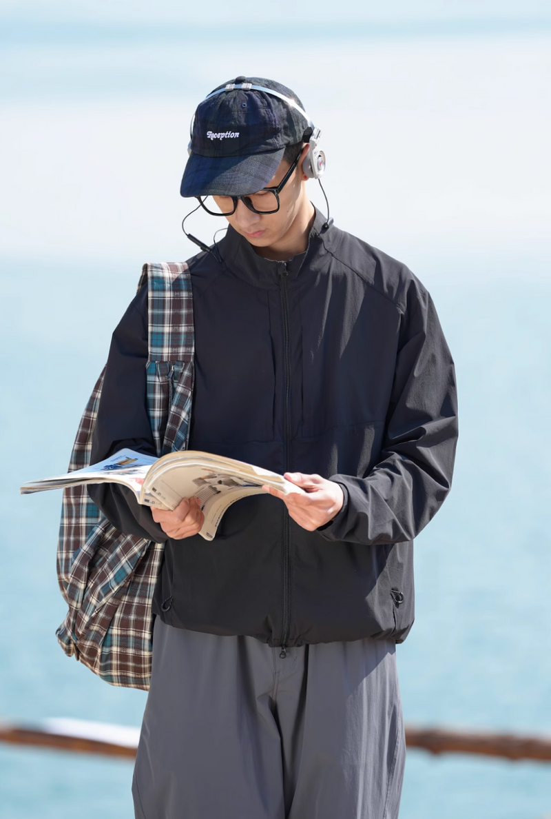 高機能撥水 軽量スタンドカラージップブルゾン / TECH ZIP JACKET N5198
