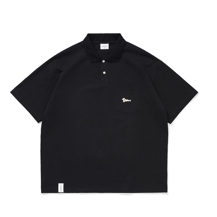 logo pocket polo shirt N5239
