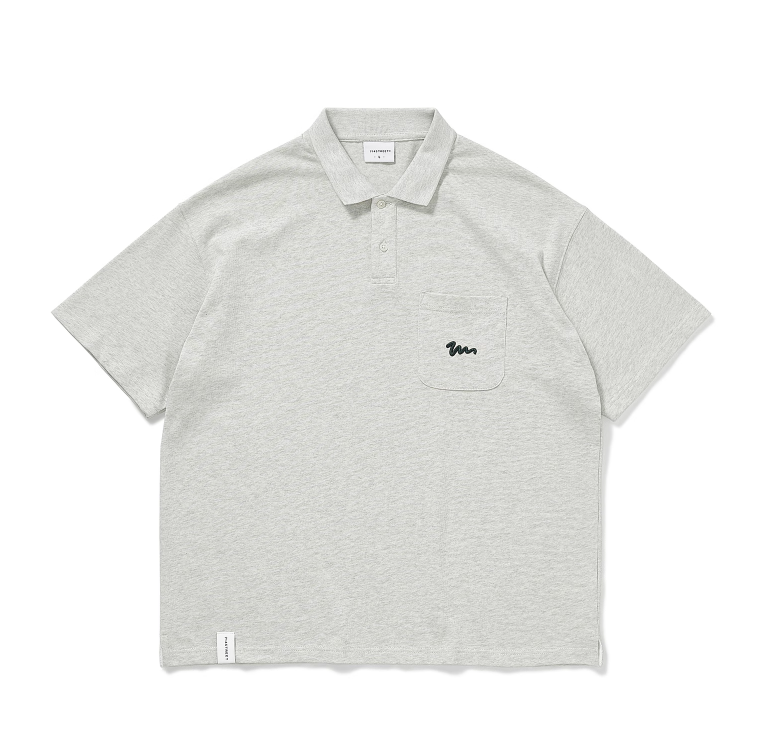 logo pocket polo shirt N5239