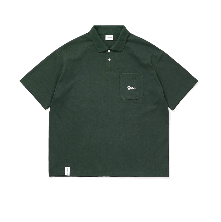 logo pocket polo shirt N5239