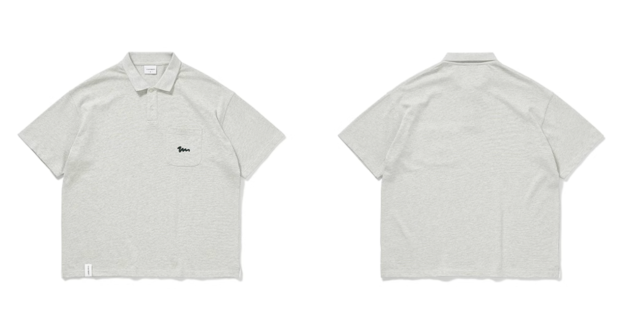logo pocket polo shirt N5239