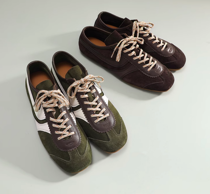 Retro Suede SHOES Men's Women's Natural Leather｜Retro Suede SHOES N5227
