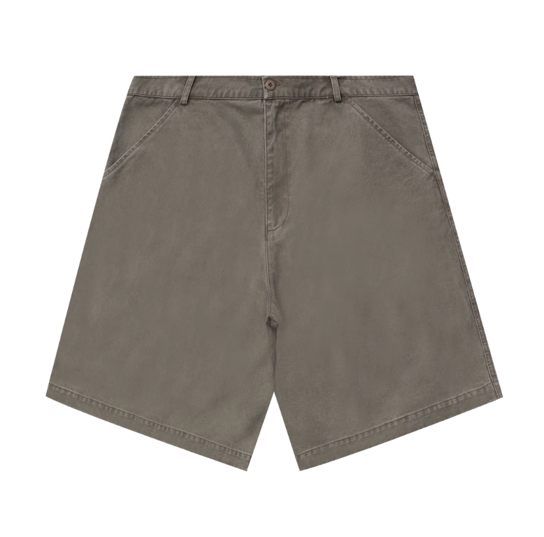 Washed cotton shorts N5295