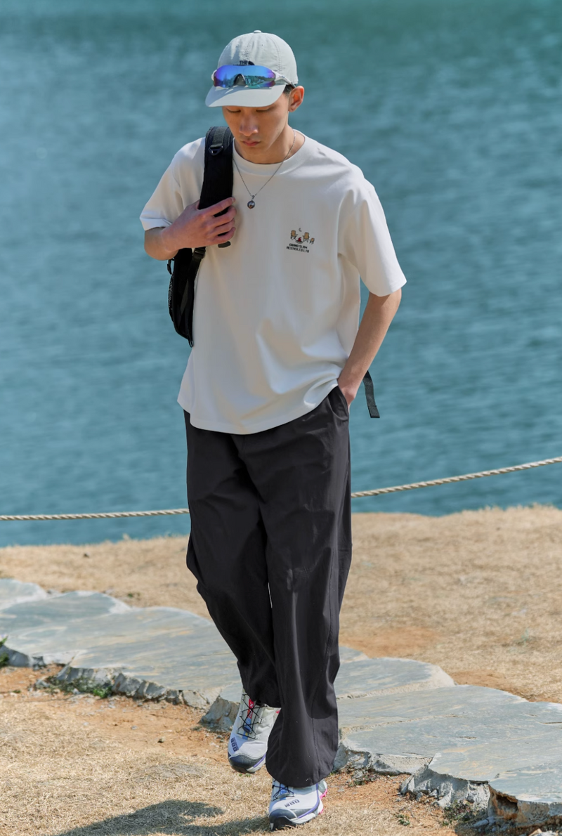 【機能性ウェア】Lightweight Softshell Pants / 軽量 ソフトシェル パンツ ストレート 撥水 N5304