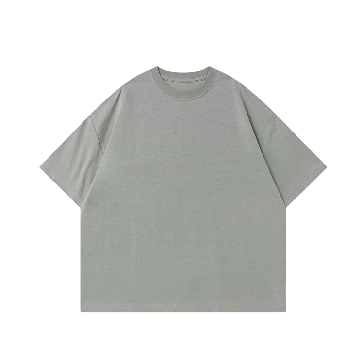 Premium Cotton Nylon Tee / 上質 Tシャツ 半袖 ベーシック ひんやり 透けにくい N5334