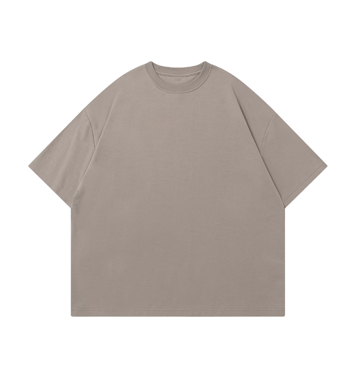 Premium Cotton Nylon Tee / 上質 Tシャツ 半袖 ベーシック ひんやり 透けにくい N5334
