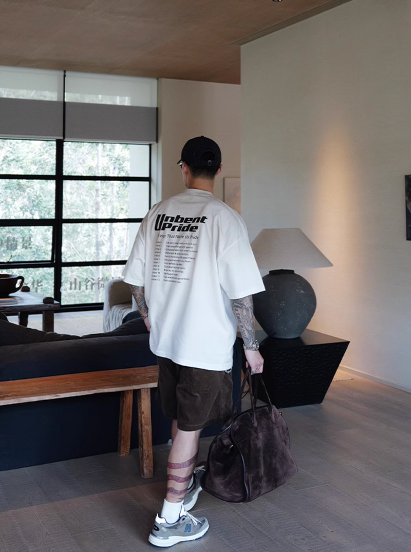 Flight Print T-shirt Heavyweight / 飛行機 プリント Tシャツ 半袖 ヘビーウェイト N5336