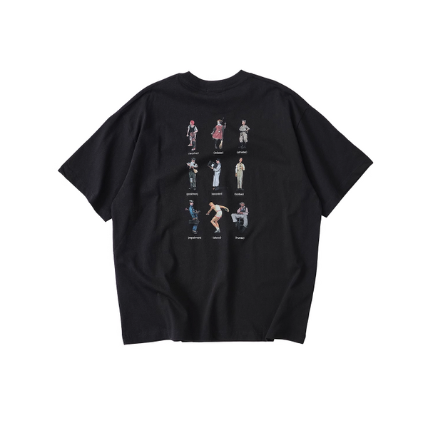 Heavy Cotton Pocket Tee Back Print / ヘビーコットン ポケT 半袖 バックプリント N5348