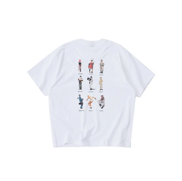Heavy Cotton Pocket Tee Back Print / ヘビーコットン ポケT 半袖 バックプリント N5348