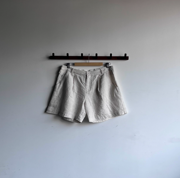 Pure Linen Shorts   N5401