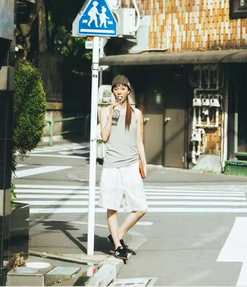 上質コットン混 型崩れしにくい快適タンクトップ / COTTON TANK TOP N5425