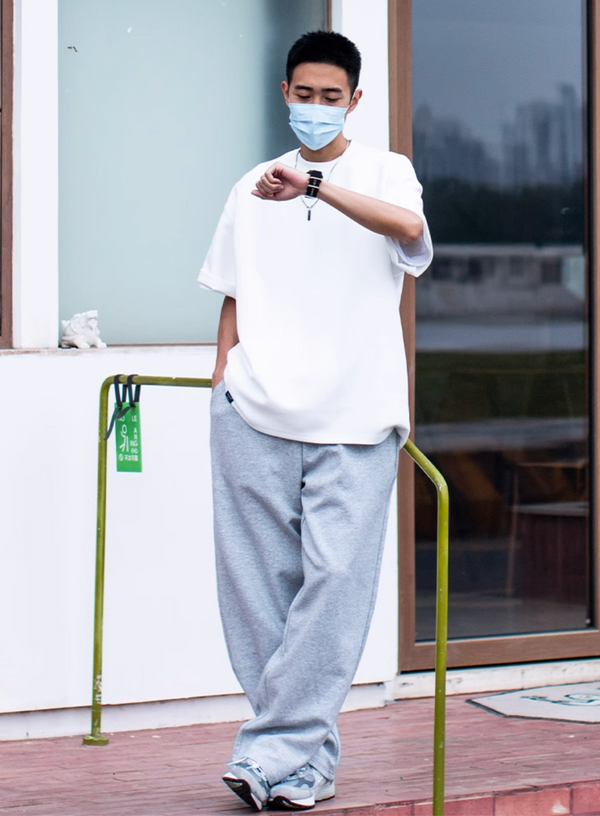 吸湿排汗 高通気立体設計 ソフトタッチワイドTシャツ / AIRY WIDE TEE N5431