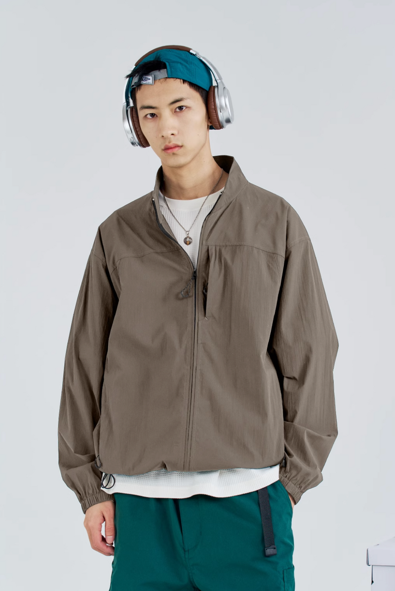 超軽量 UVカット ストレッチ コーチジャケット メンズ 接触冷感 透気速乾 / Air Coach Jacket N5437
