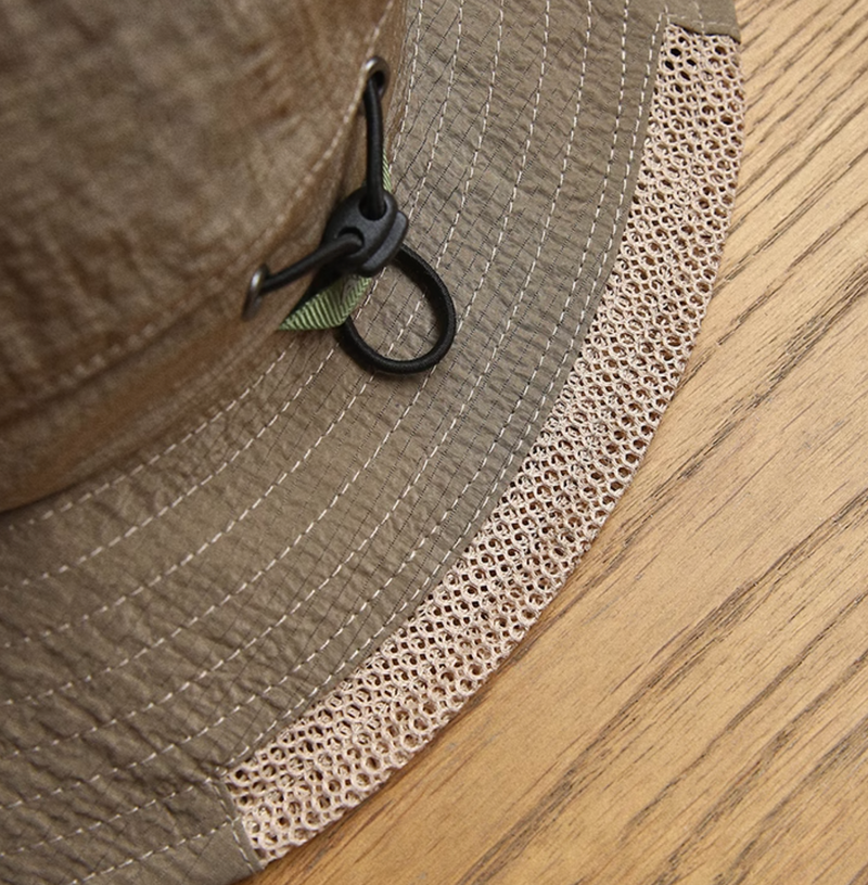 UPF50+バケットハット ナイロン100% メンズ レディース 紫外線対策 / UPF50+ Bucket Hat N5462