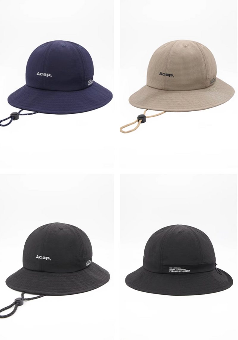 UPF50+バケットハット ナイロン100% メンズ レディース 紫外線対策 / UPF50+ Bucket Hat N5462