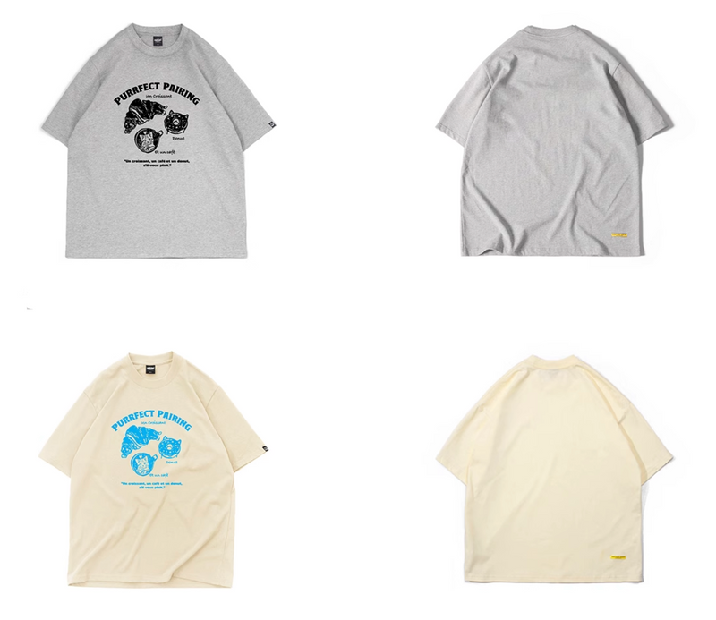 ポップアートプリントTシャツ コットン100% / Pop Art Print T-shirt N5503
