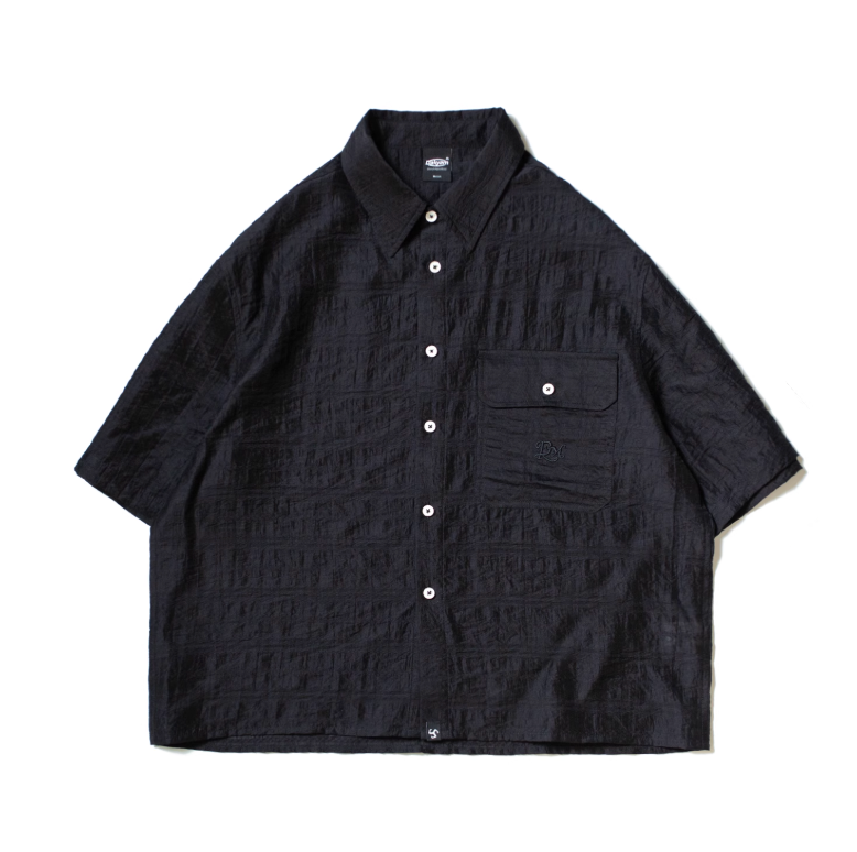 クラウドラインボックスシャツ テンセル混紡 / Cloud Line Box Shirt N5504