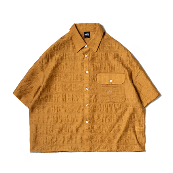 クラウドラインボックスシャツ テンセル混紡 / Cloud Line Box Shirt N5504