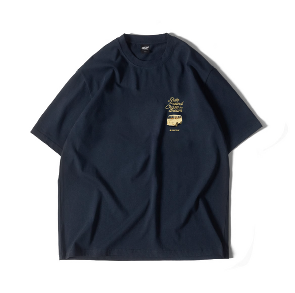 サマーバックプリントTシャツ コットン100% / Summer Back Print T-shirt N5506