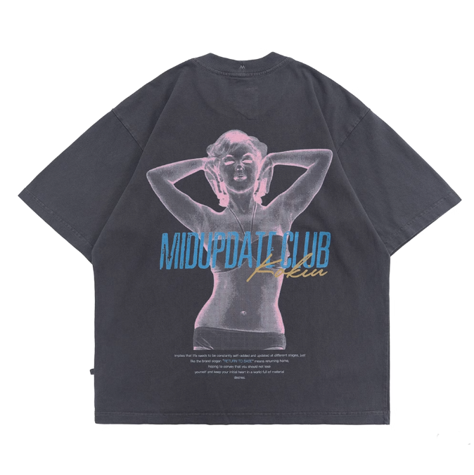 インクジェットバックプリントTシャツ / Inkjet Back Print T-shirt N5516