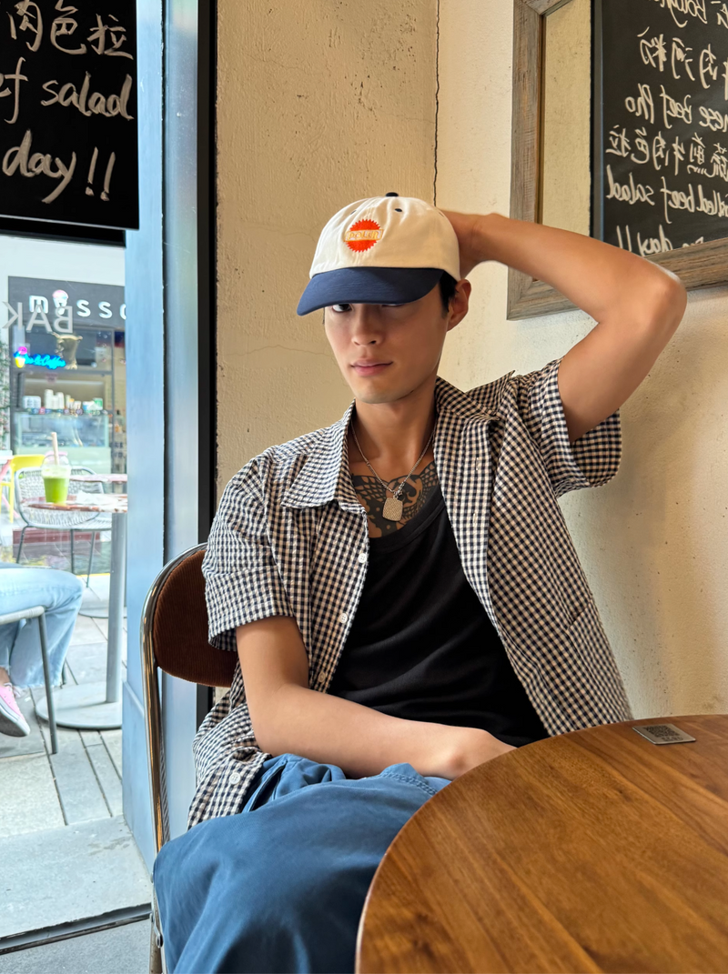 ポケットチェックシャツ 混紡素材 / Pocket Check Shirt N5519