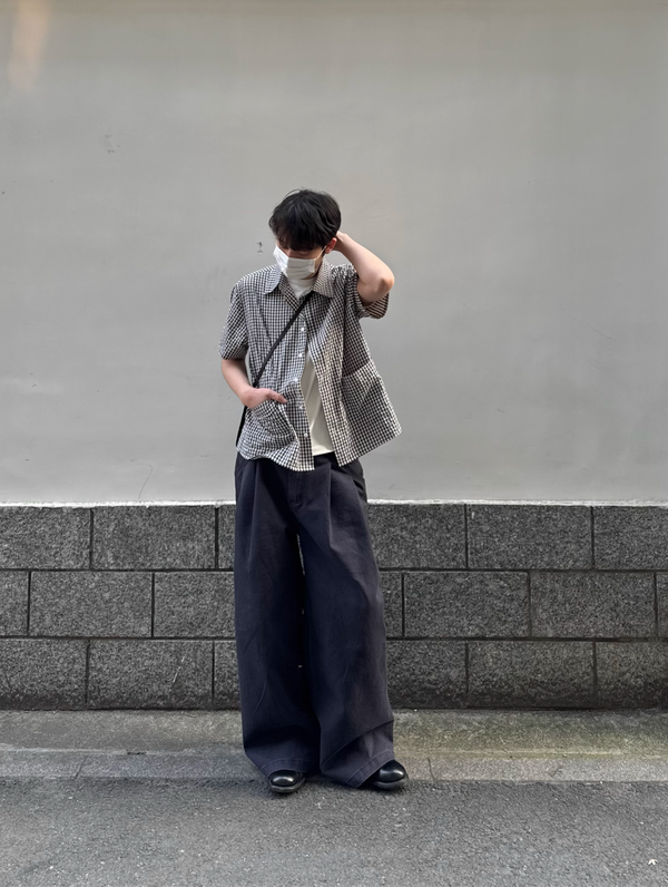 ウォッシュストレートカジュアルパンツ / Washed Casual Pants N5520