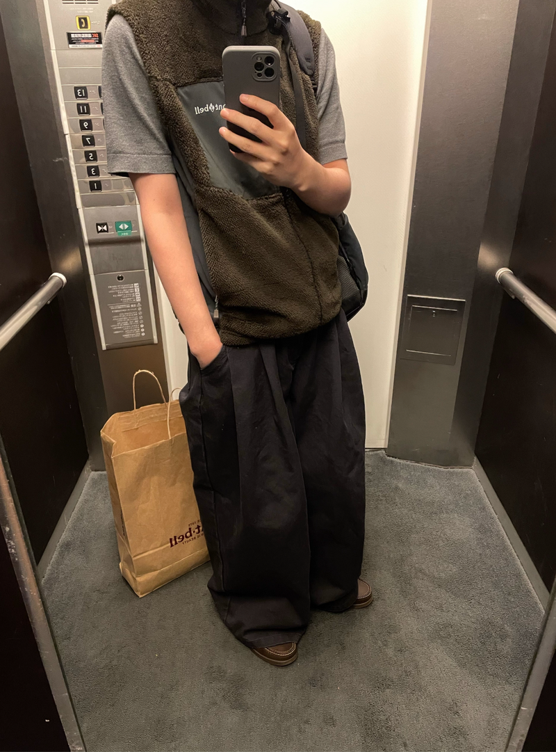 ウォッシュストレートカジュアルパンツ / Washed Casual Pants N5520