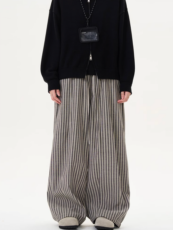 Retro Stripe Drape Pants N5521